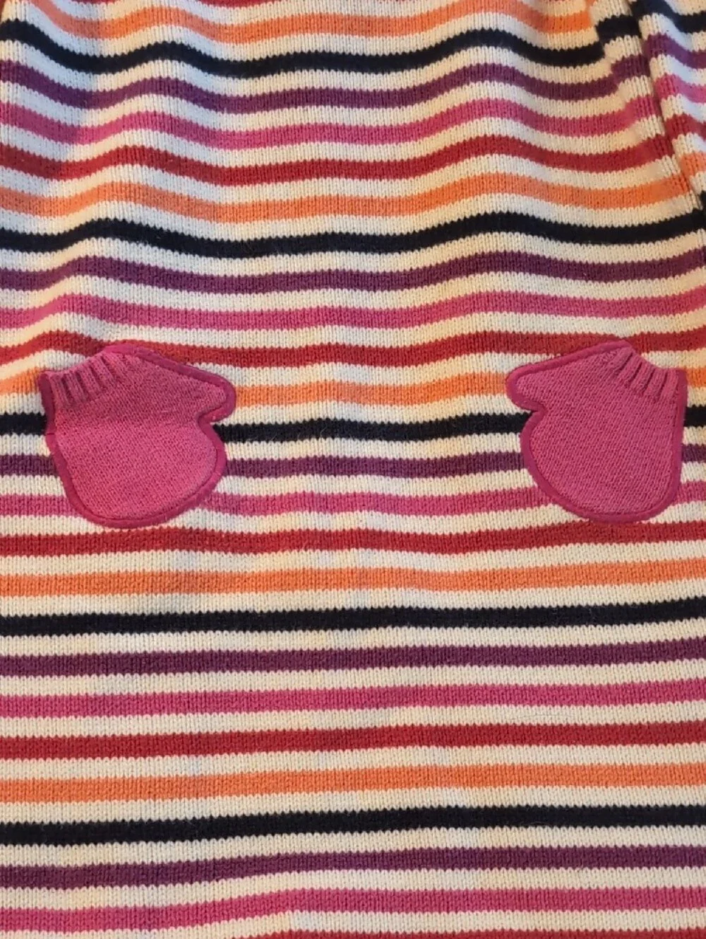 Gymboree Pink Striped Baby Sweater